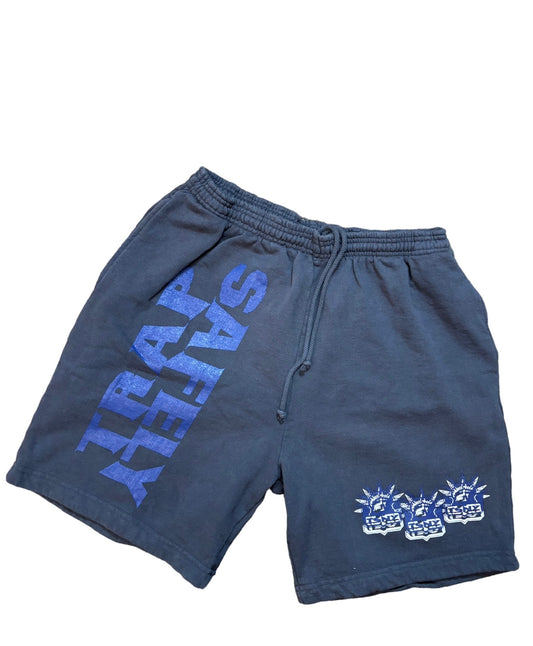 "TRAP SAFELY" Signature Sweat Shorts
